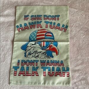 Patriotic Eagle Graphic Garden Flag